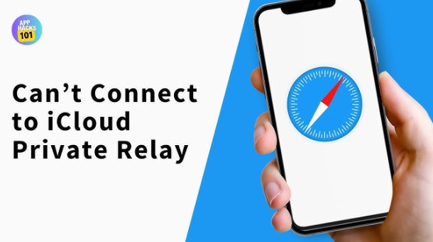 safari can't connect to icloud private relay